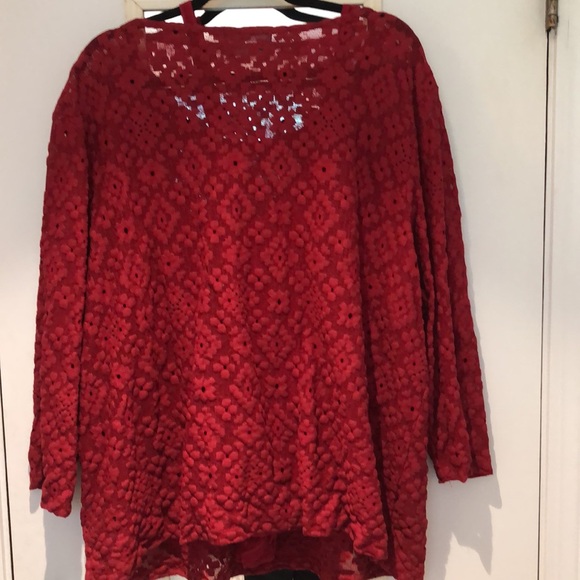 Signature Weekend 2 piece set red 3X - Picture 3 of 8